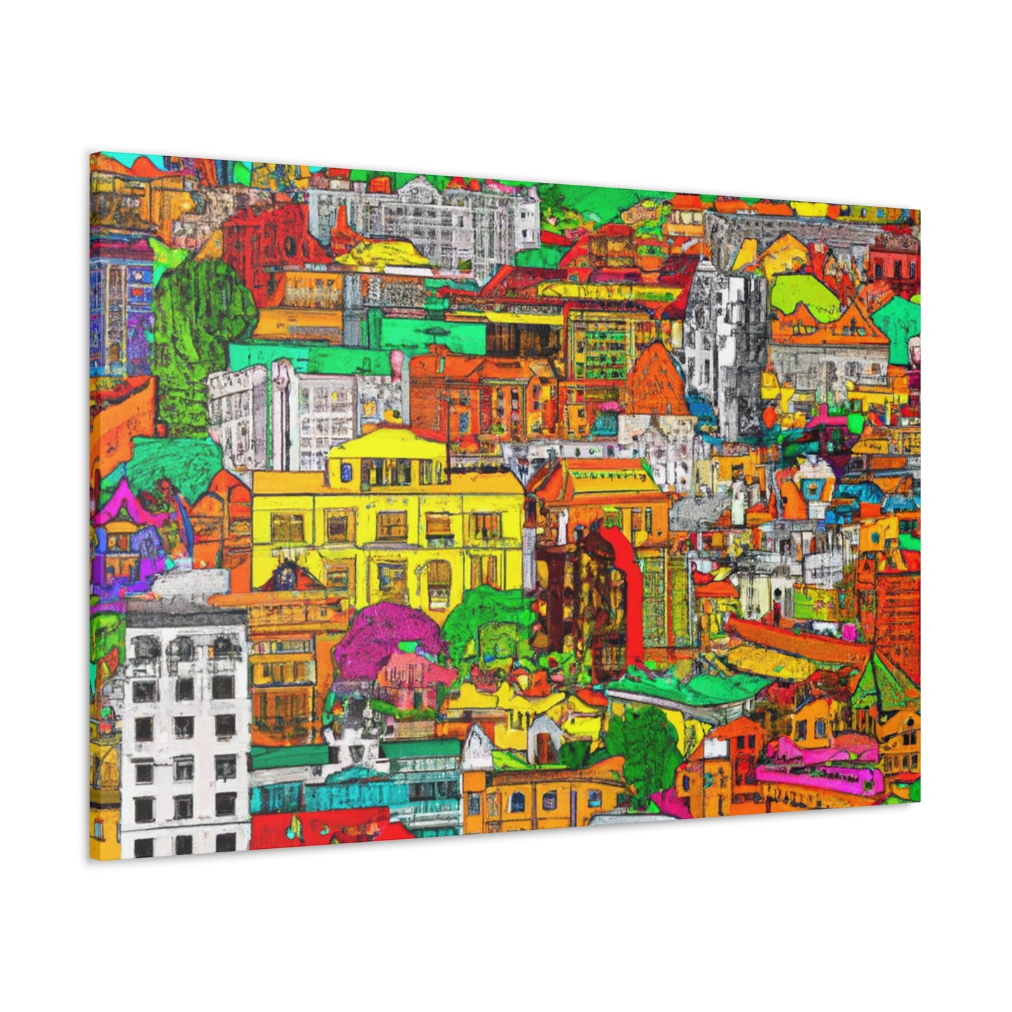 Namaste - Destination India - Canvas