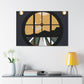 Vivid Reflection - Midcentury - Canvas