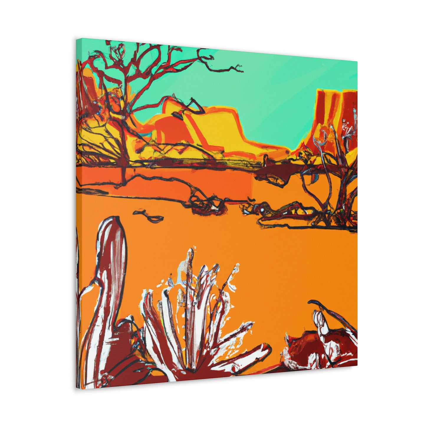 Sandy Haven - Landscape - Canvas - Desert