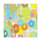 Aqua Spectrum - Abstract - Canvas