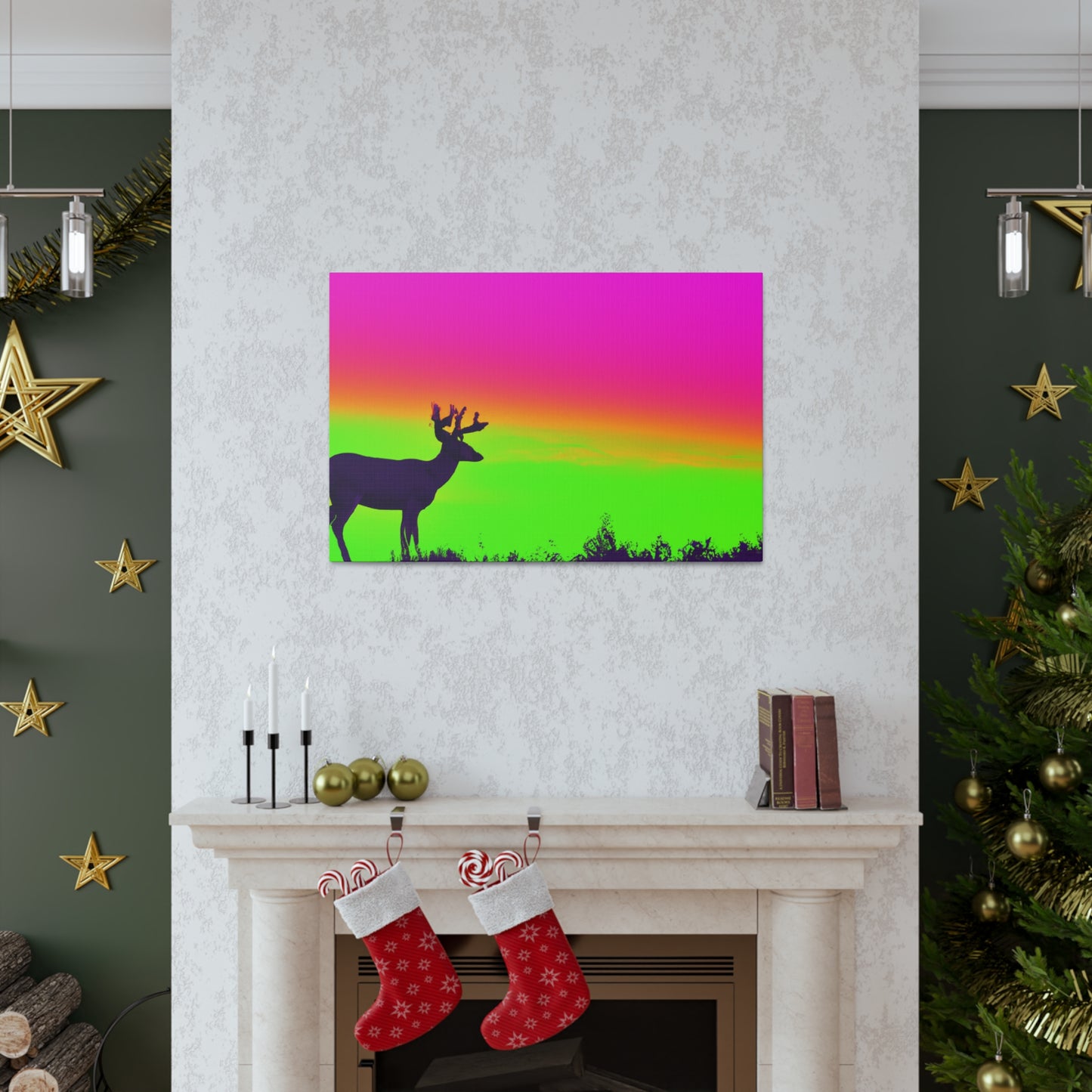 Stud Neon Sky. - Wildlife Canvas