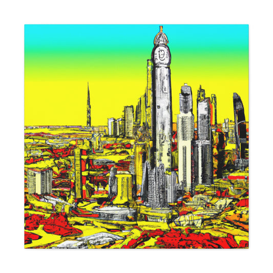Sal Strife - Middle East - Canvas