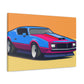 White Lightning - Automobile - Canvas