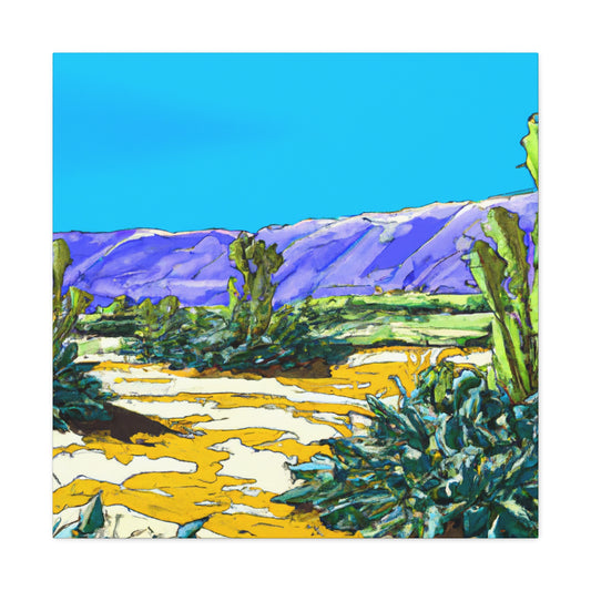 Sunburnt Horizon - Landscape - Canvas - Desert