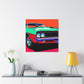 Blaze of Glory - Automobile - Canvas
