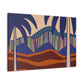 Vibey Tropics- Midcentury Canvas