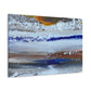 Below The Ice - Abstract Canvas