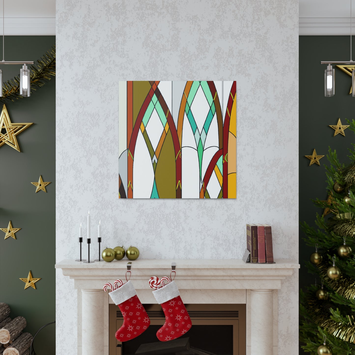 Arched- Glass Canvas