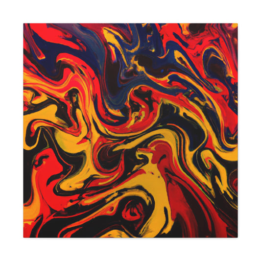 Burning Water- Canvas - Abstract