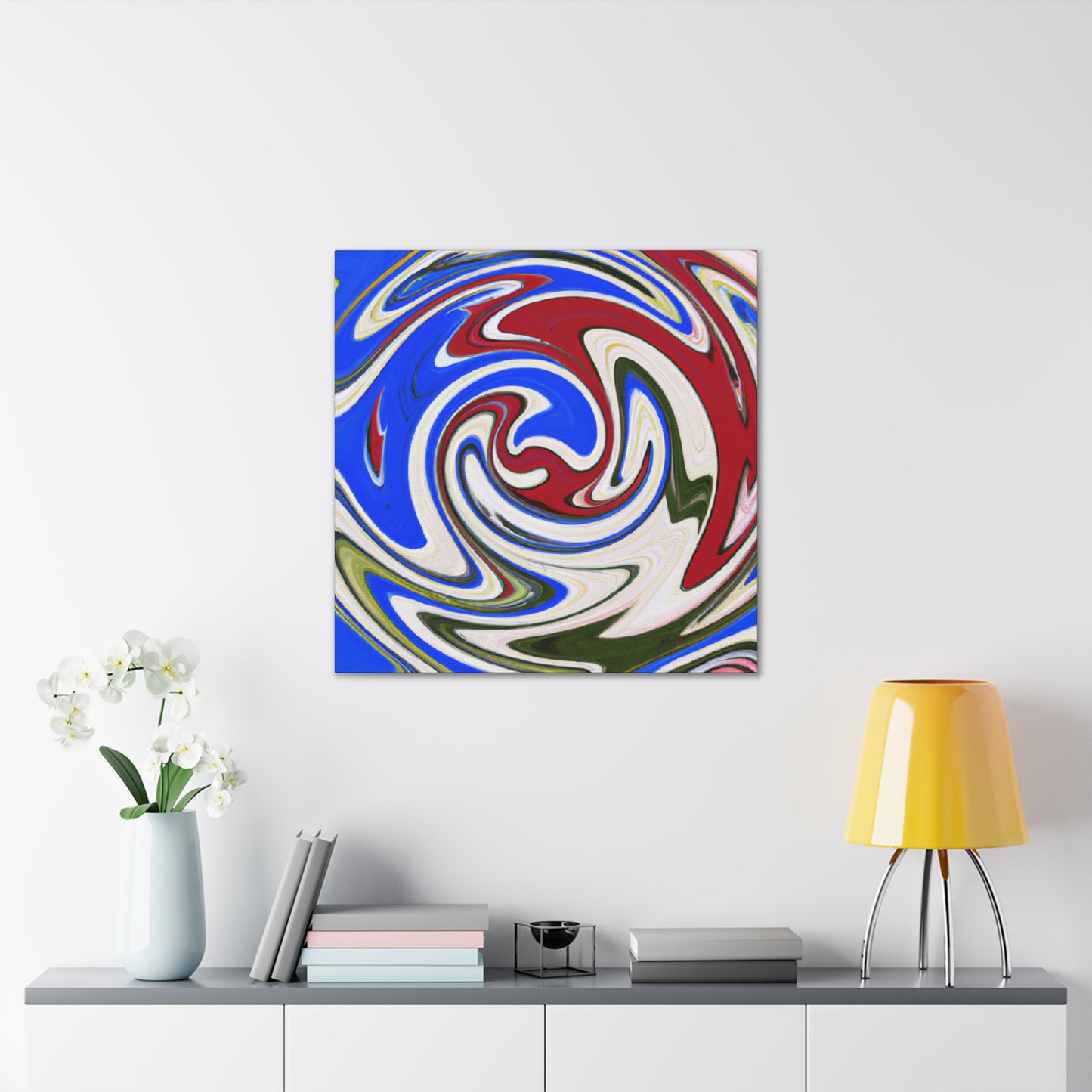 Moon Mist - Abstract - Canvas