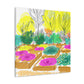 Butterfly Bloom Landscape - Canvas