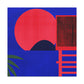 Twisted Teardrop - Midcentury - Canvas