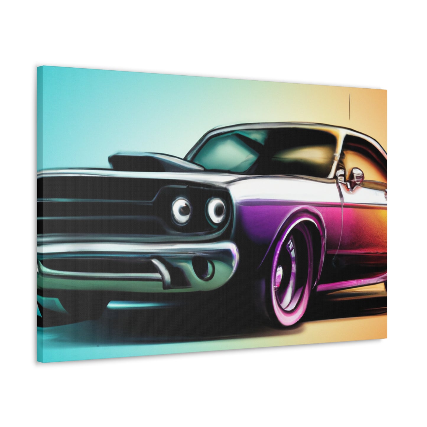 Classic "V-8" - Automobile - Canvas