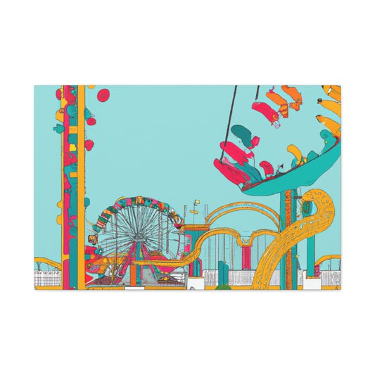 Kite Rush - Amusement - Canvas