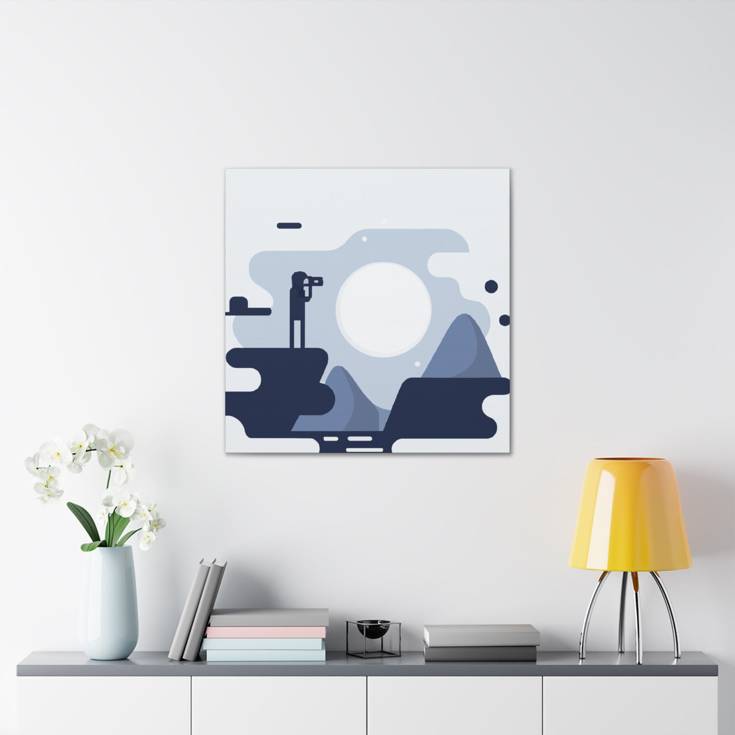 Zen Blossom - Minimalism - Canvas