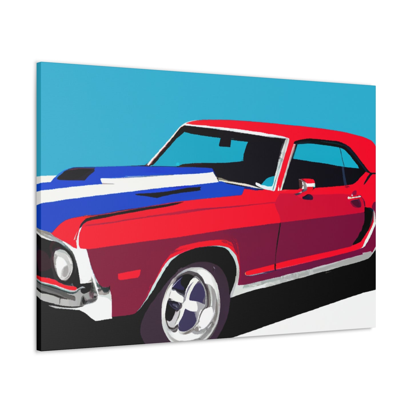 Lightning Raider - Automobile - Canvas
