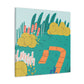 Secret Valley - Landscape - Canvas