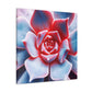 "Garden Glimmer" - Canvas - Succulent