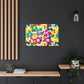 Floral Facets - Floral Canvas