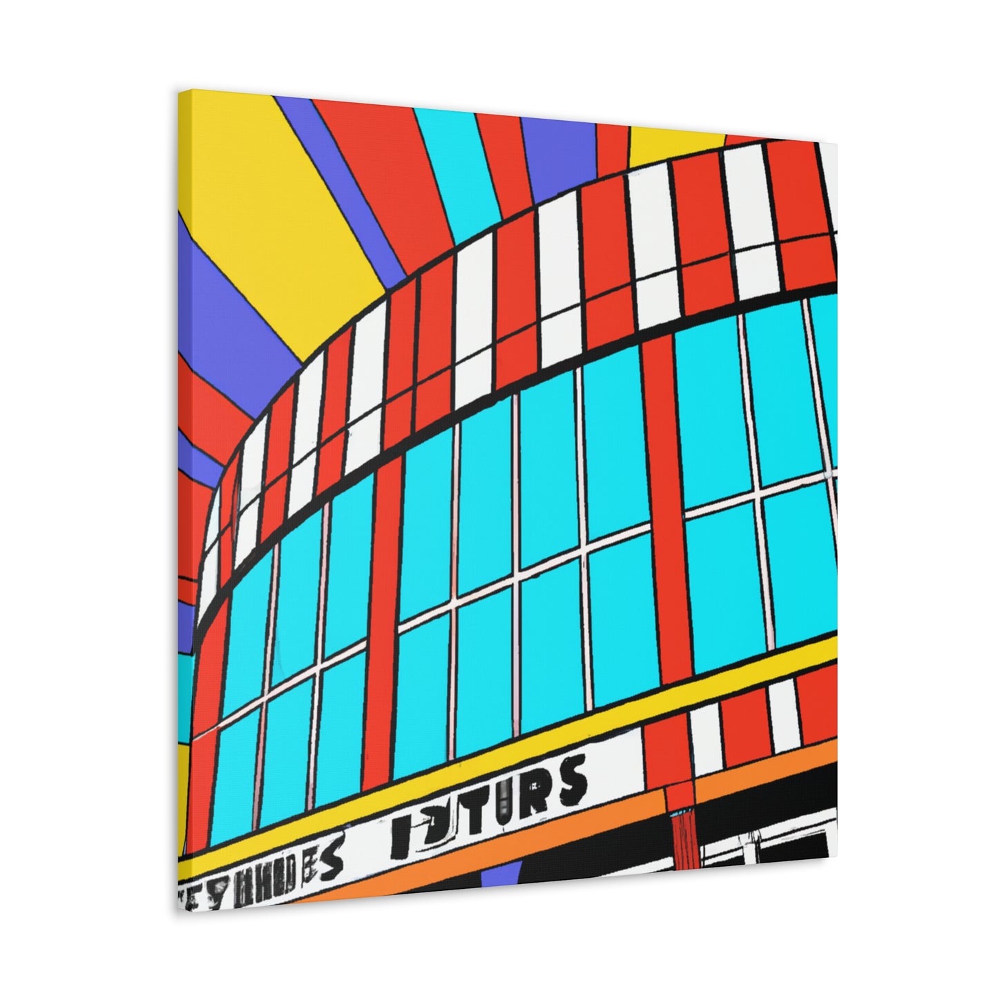 The Juke Joint Jive-O-Rama. - Canvas - Pop Art