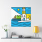Edge Contrasts - Minimalism - Canvas