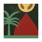 "Majestic Vibrancy - Midcentury" - Canvas