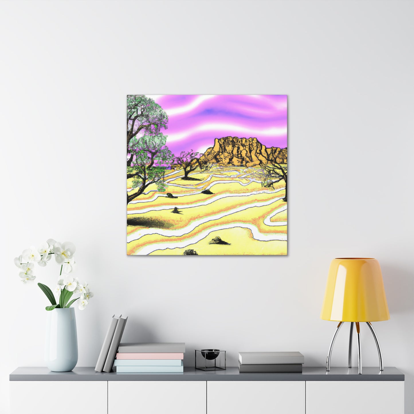 Desertgem Landscape - Canvas