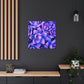 Floral Eden Print. - Canvas - Succulent