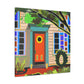 Vibrance Fiddle- Midcentury - Canvas