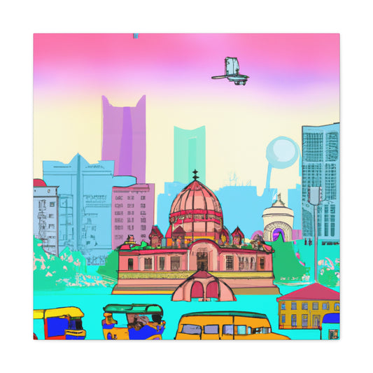 Ajanta Caves - Destination India - Canvas