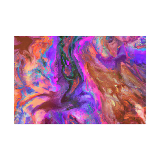 Flowing Color - Canvas - Abstract