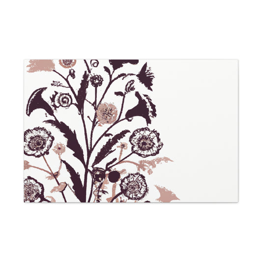 Fleuroscent - Floral - Canvas