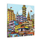Golden Triangle - Destination India - Canvas