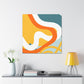 Spiral Swirls - Midcentury - Canvas
