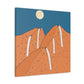 Augustine Spring - Vintage Contemporary Desert Canvas