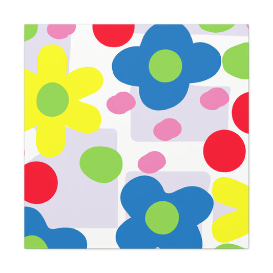 Blissful Buds - Floral - Canvas