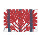 Sparklecrane - Floral Canvas Retro Design