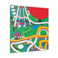 Frosty Frolics - Amusement - Canvas