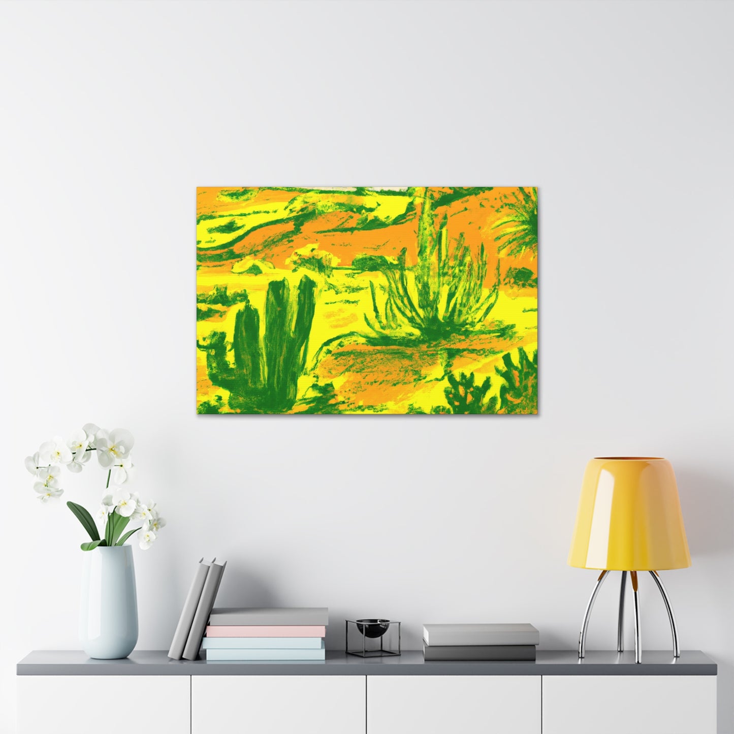 Desert Glow-Landscape - Canvas