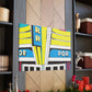"Hoot 'n Holler Driving Range" - Canvas - Pop Art