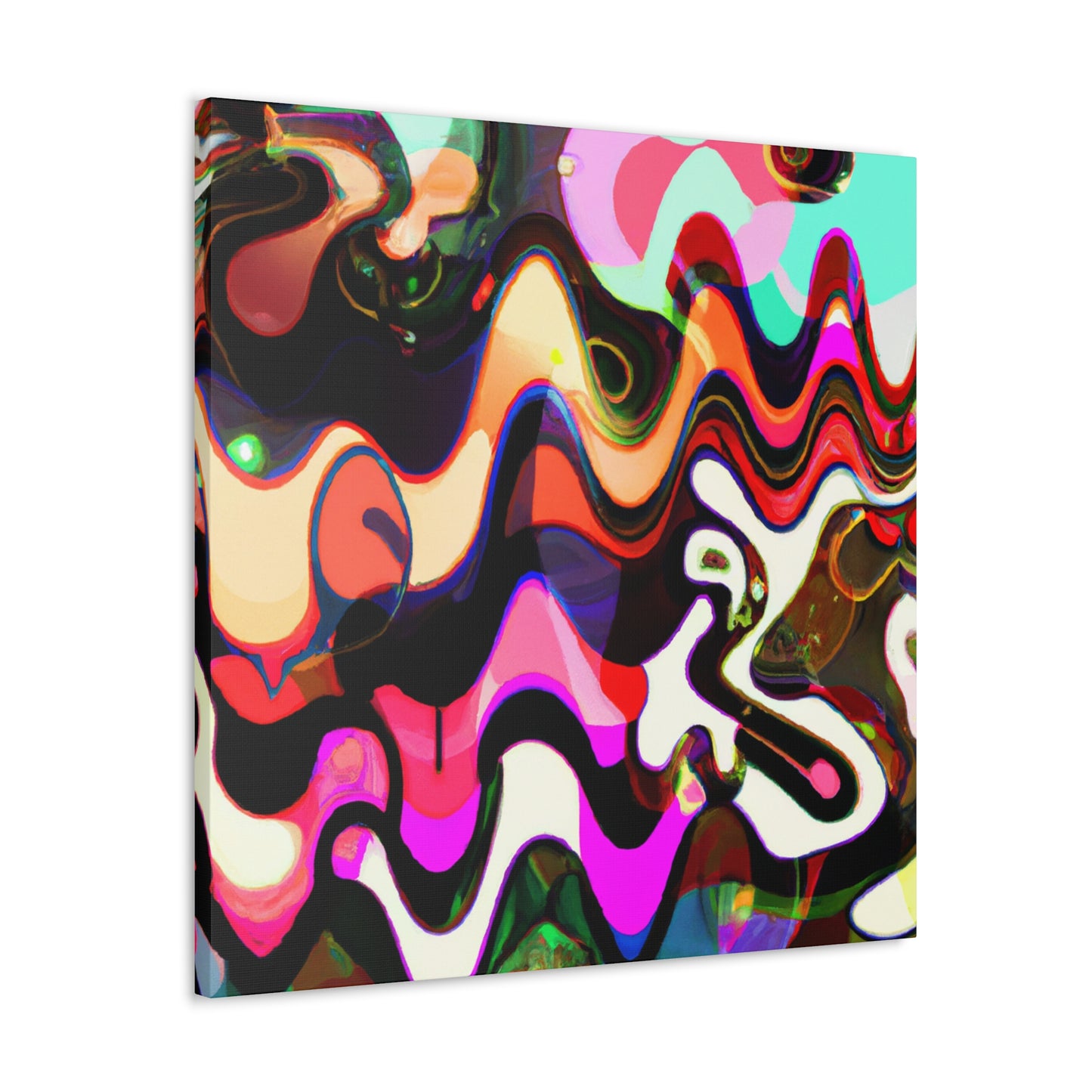 Icecloud Rain - Abstract - Canvas