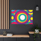 Circular Fury - Midcentury Retro Canvas