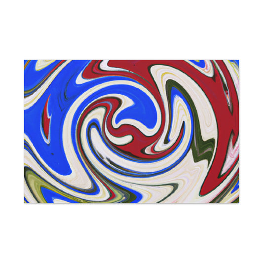 Moon Mist - Abstract - Canvas