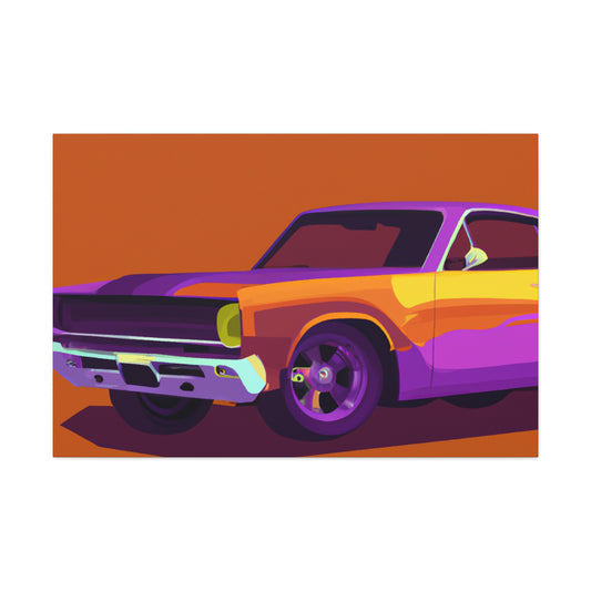 Rocket Star - Automobile - Canvas