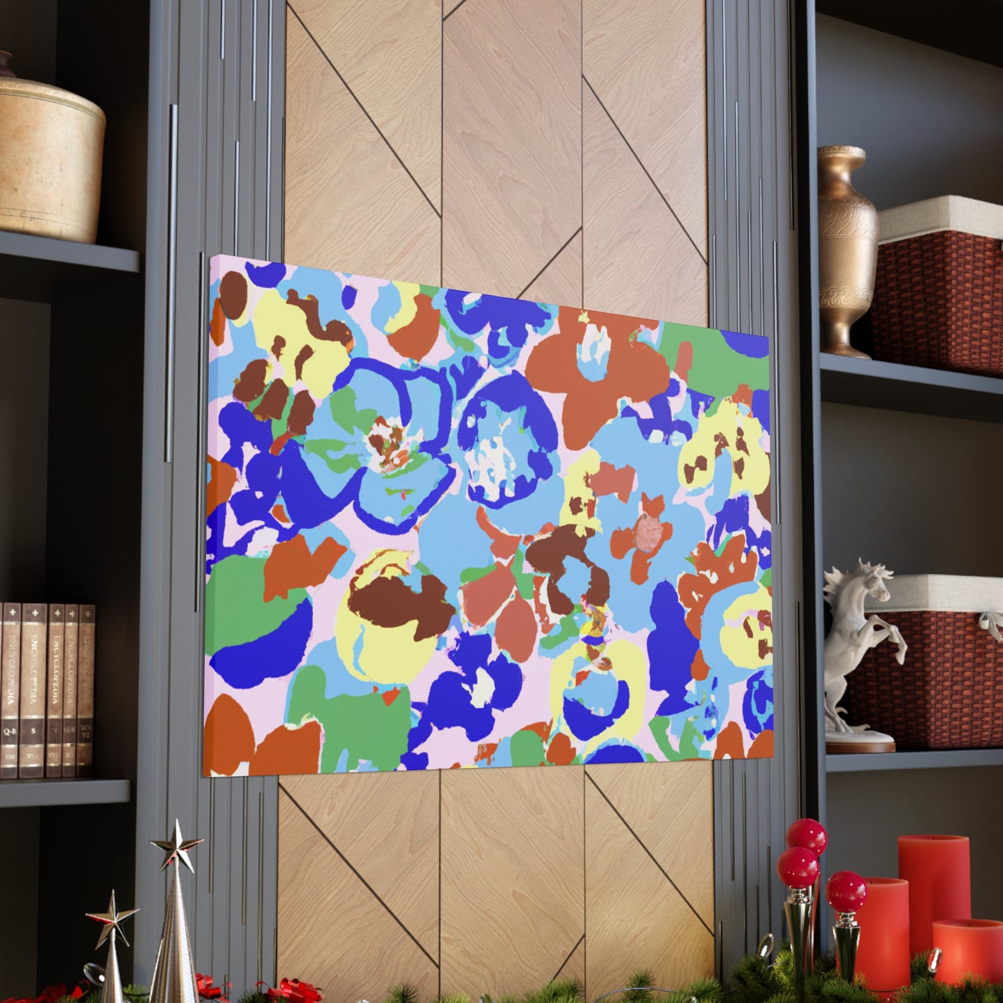 Serene Petals - Floral Canvas