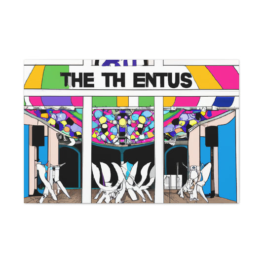 The Jukebox Joint - Canvas Pop Art