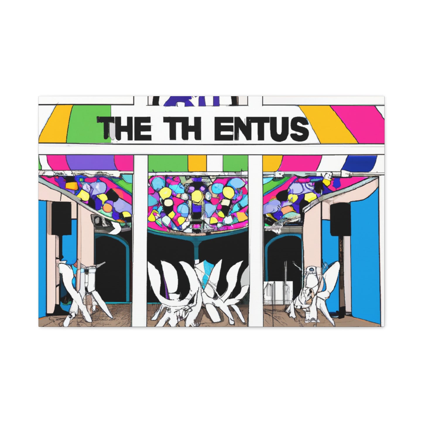 The Jukebox Joint - Canvas Pop Art