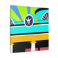 "The 'Rocket Ride' Drive-In Movie Experience" - Canvas - Pop Art