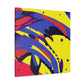 Lime Eden - Abstract - Canvas