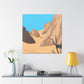 Sandy Oasis - Landscape - Canvas